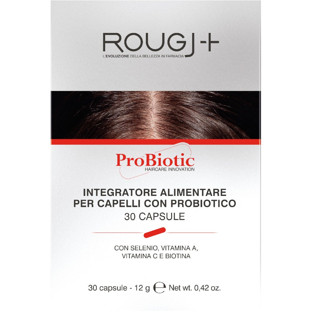 Rougj Probioic Suplemento anticaída del cabello 30 cápsulas-1