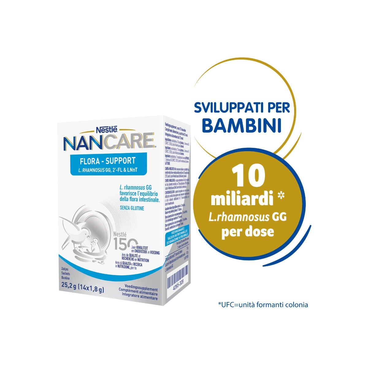 Nestlé Nan Care Soporte Flora 14 Sobres-8