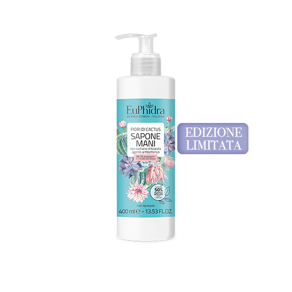 Euphidra Jabón de Manos Delicado Flores de Cactus 400ml-1