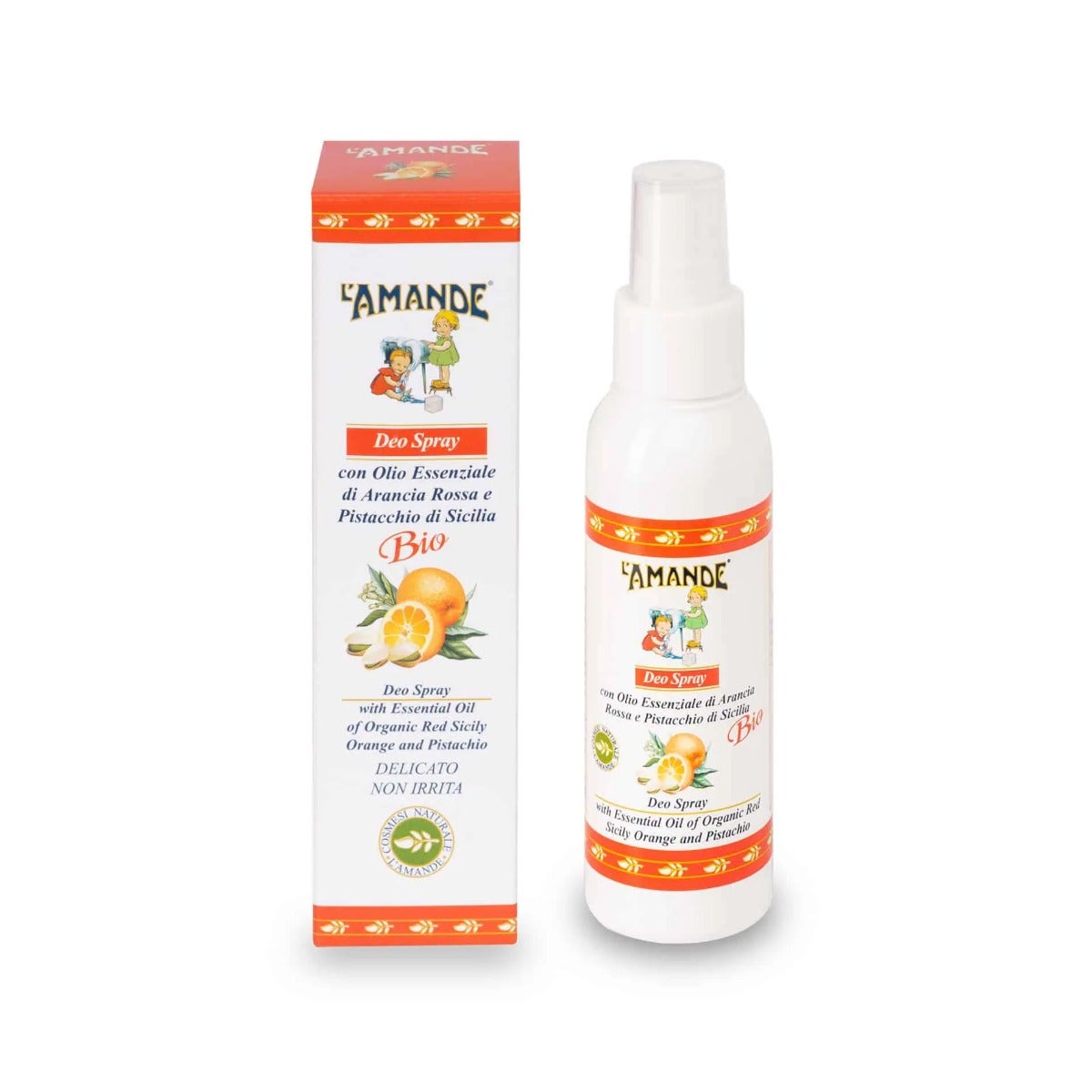 L'amande Deo Spray Naranja Roja Y Pistacho De Sicilia 100ml-3