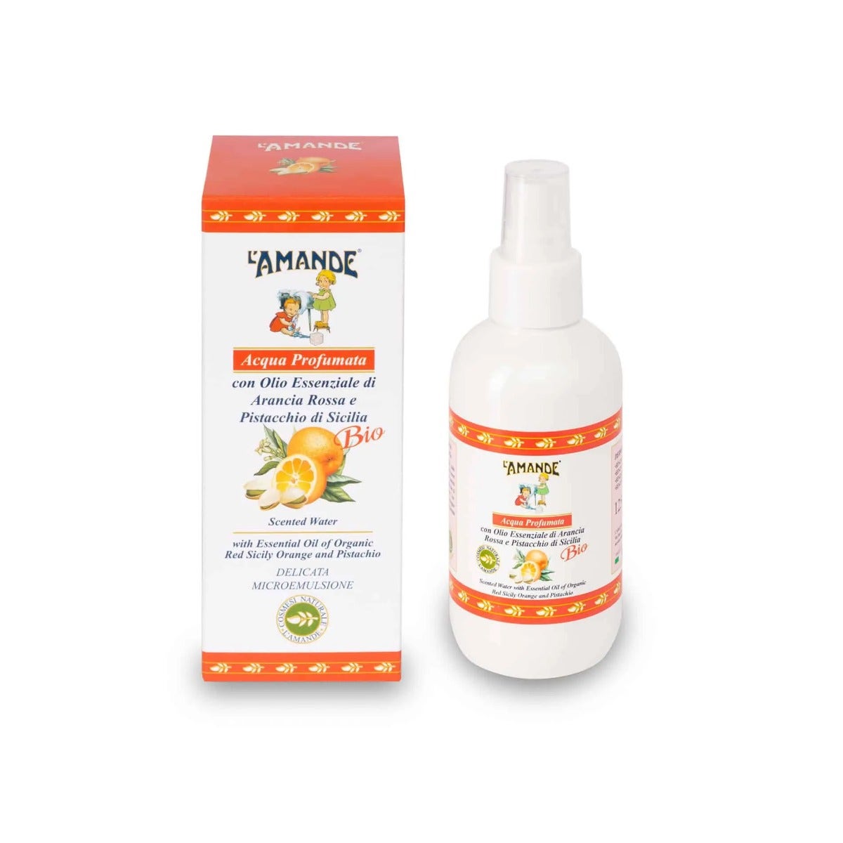 L'amande Agua Perfumada Naranja Roja Y Pistacho De Sicilia 125ml-3