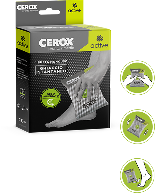 Hielo instantáneo desechable Cerox Active-2