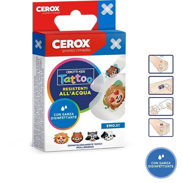 Cerox Parches Tatuaje Infantiles 20 Piezas-4