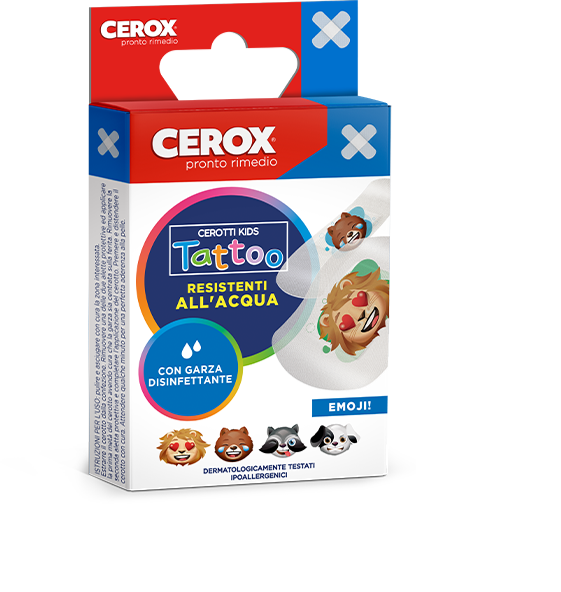 Cerox Parches Tatuaje Infantiles 20 Piezas-1