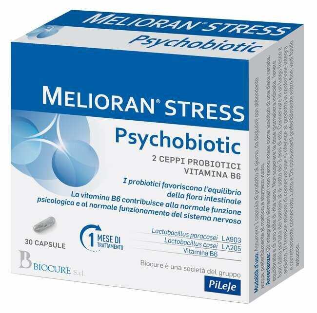 Melioran Estrés Psicobiótico 30 Cápsulas-1