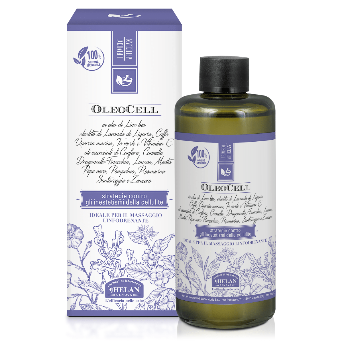 Helan I Remedios Aceite Oleocell Para Celulitis 200ml-1