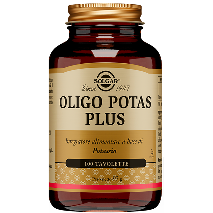 Solgar Oligo Potas Plus 100 Comprimidos-1