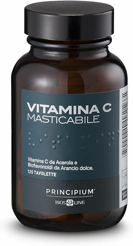 Bios Line Principium Vitamina C Masticable 120 Comprimidos-1