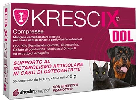 Krescix Dol 30 para Perros y Gatos Comprimidos-1