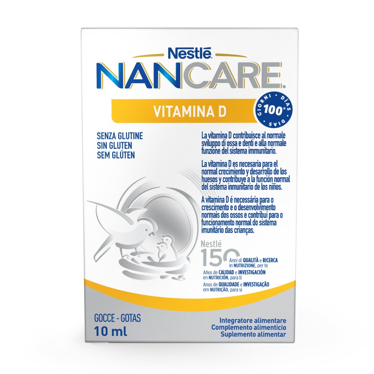 Nestlé Nancare Vitamina D Gotas 10ml-2