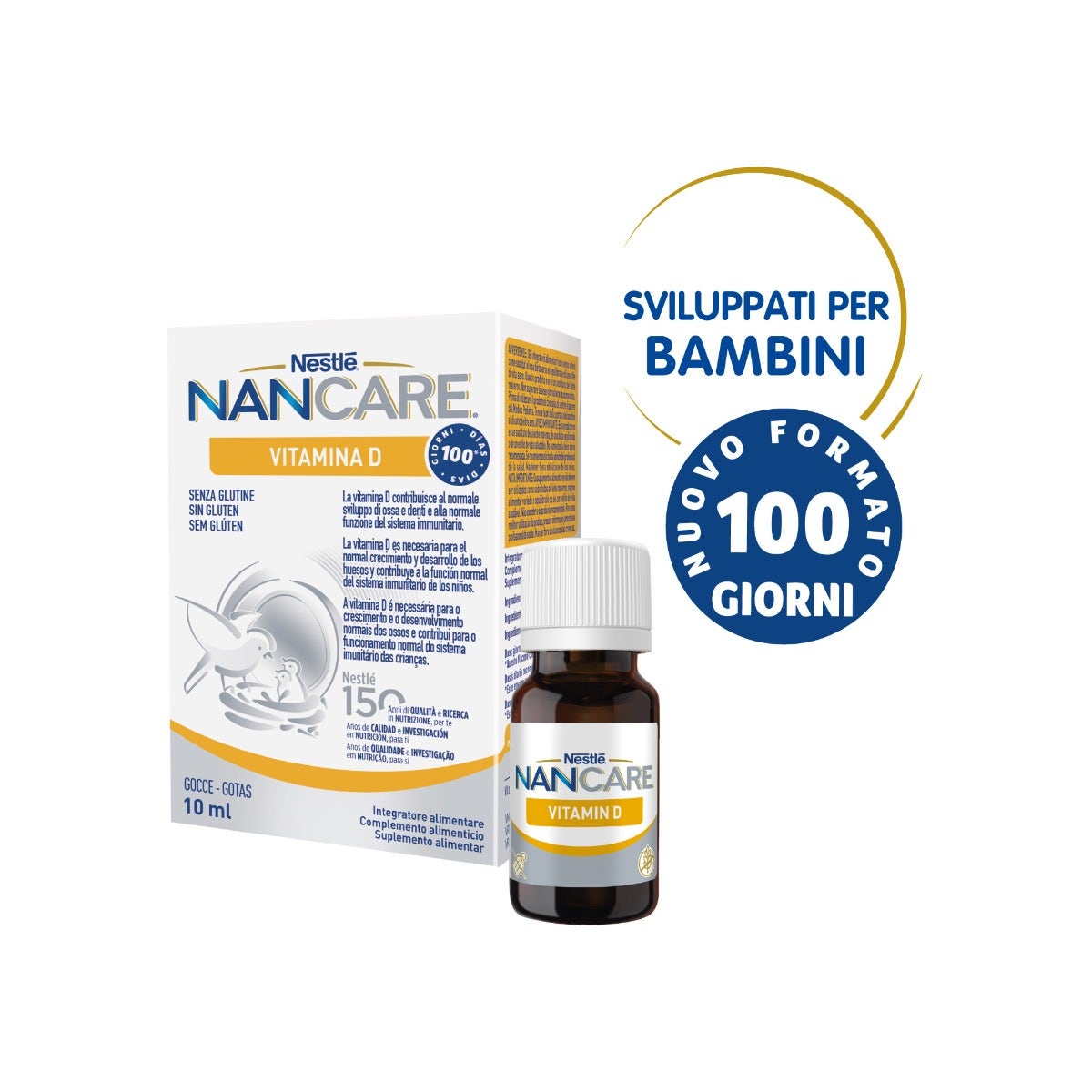 Nestlé Nancare Vitamina D Gotas 10ml-4