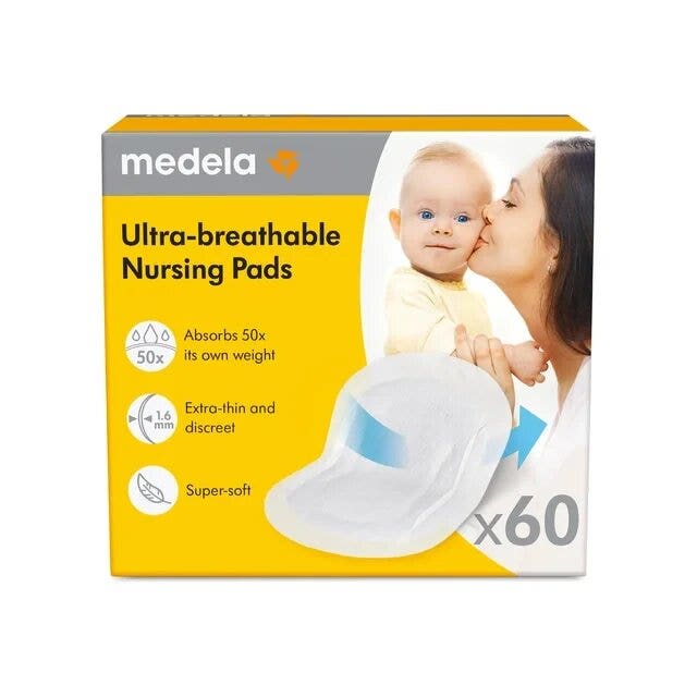 Medela 30 discos protectores mamarios ultratranspirables-1