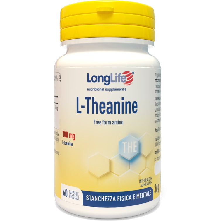 Longlife L-Teanina 60 Cápsulas-1