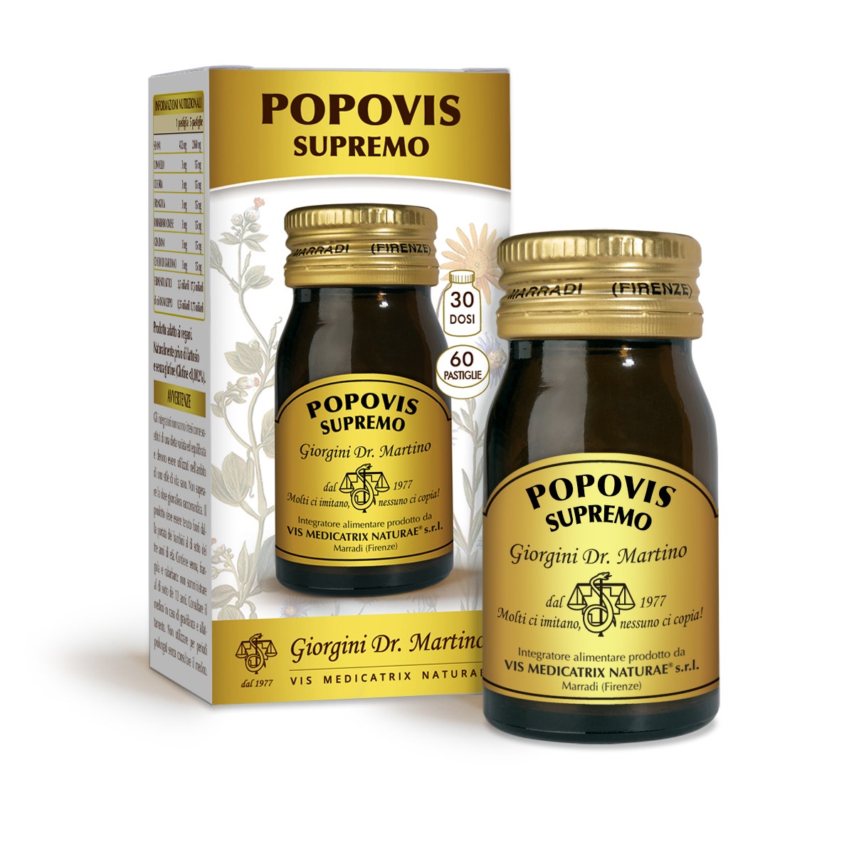 Dr Giorgini Popovis Supremo 180 Comprimidos-1
