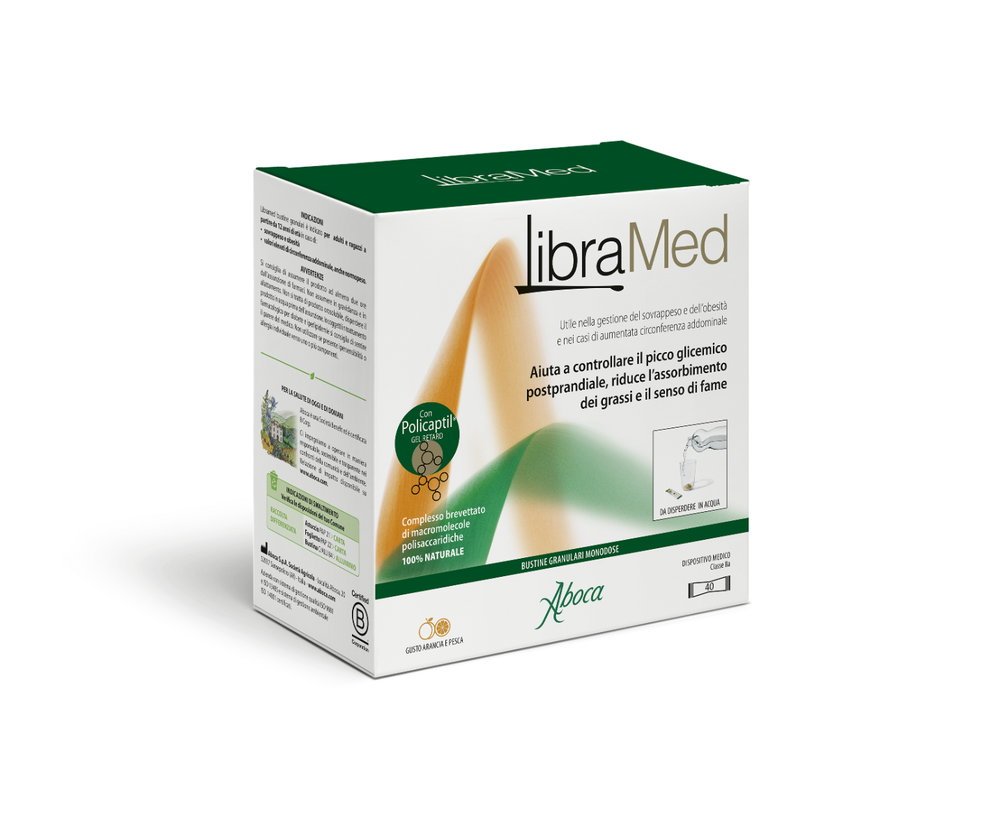 Aboca Libramed Fitomagra 40 Sobres Granulares-2