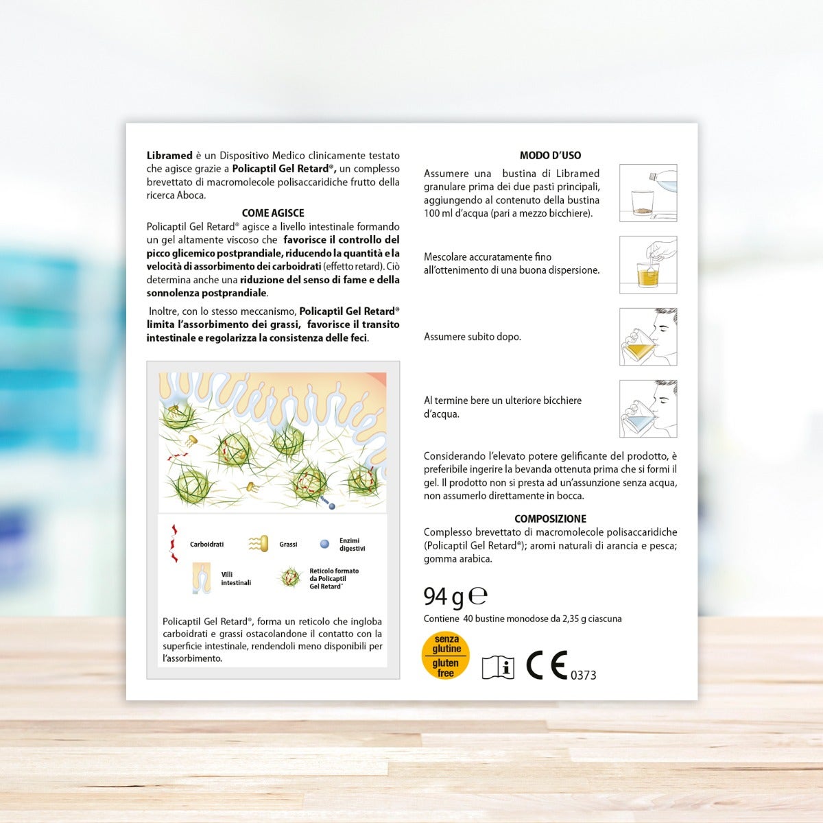 Aboca Libramed Fitomagra 40 Sobres Granulares-4