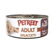 Petreet Adult Filetes De Pollo Con Hígados Para Gatos Lata 70g-1