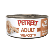 Petreet Adult Filetes De Pollo Con Salmón Para Gatos Lata 70g-1