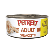Petreet Adult Filetes De Pollo Para Gatos Lata 70g-1