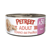 Petreet Adult Pacific Tuna Para Gatos Lata 70g-1