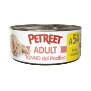 Petreet Adult Pacific Tuna Con Pollo Para Gatos Lata 70g-1