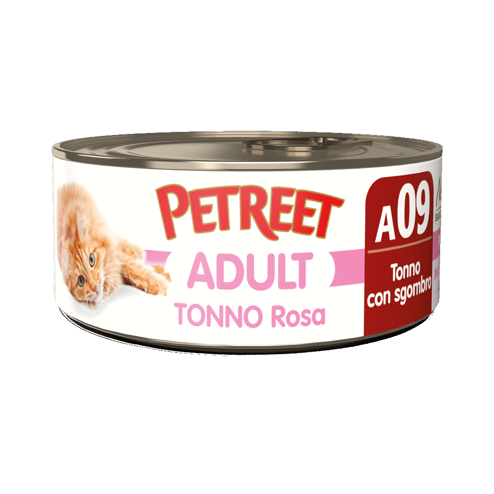 Petreet Adult Atún Rosado Con Caballa Para Gatos Lata 70g-1