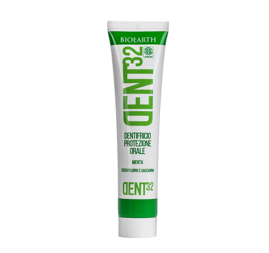 Bioearth Dent32 Pasta de Dientes Protección Bucal Menta 75ml-2