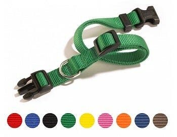 Camon Collar de Liberación Ajustable para Perros 25-35cm Color Azul F141/02-2
