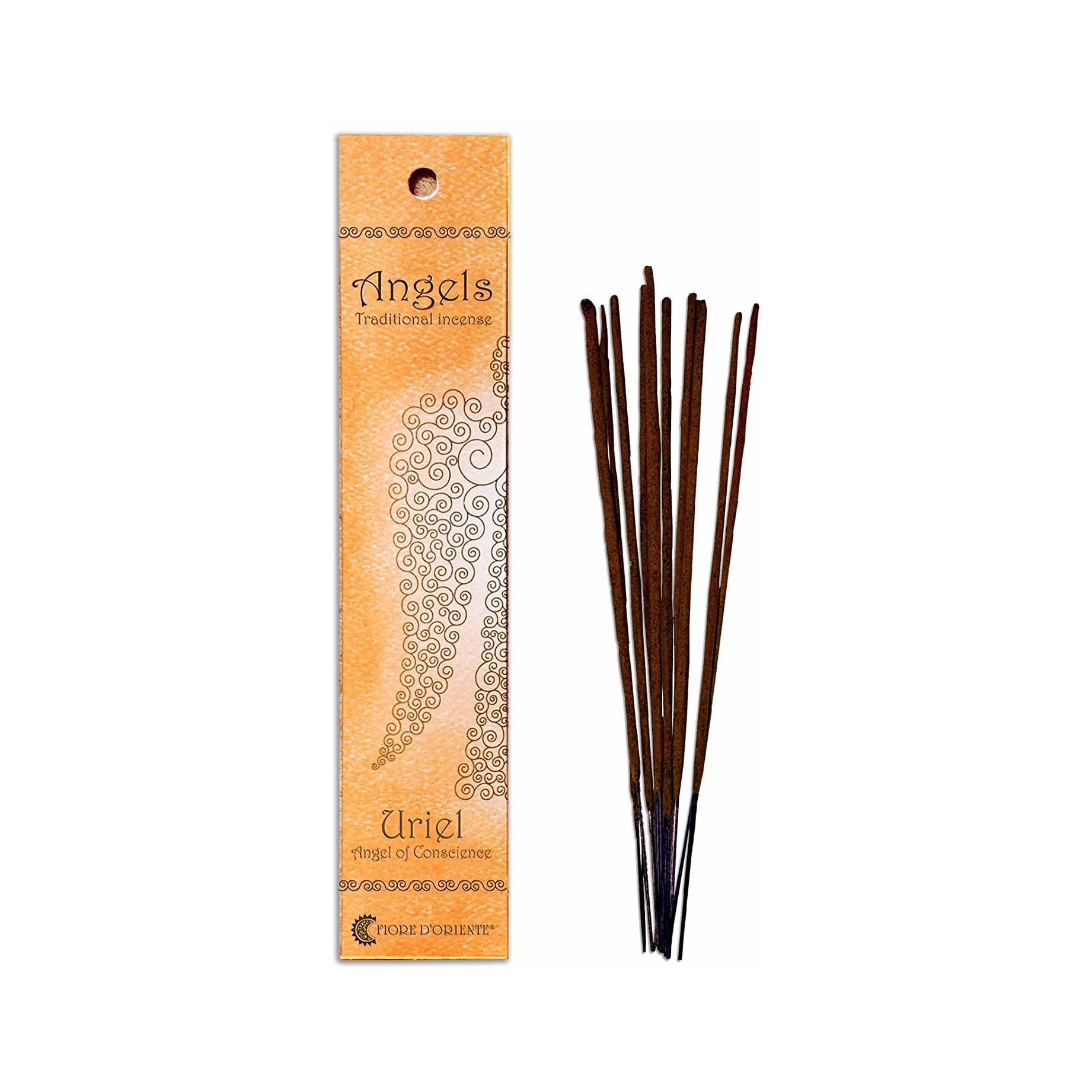 Incienso Flor Oriental Uriel Angel 10 Piezas-1