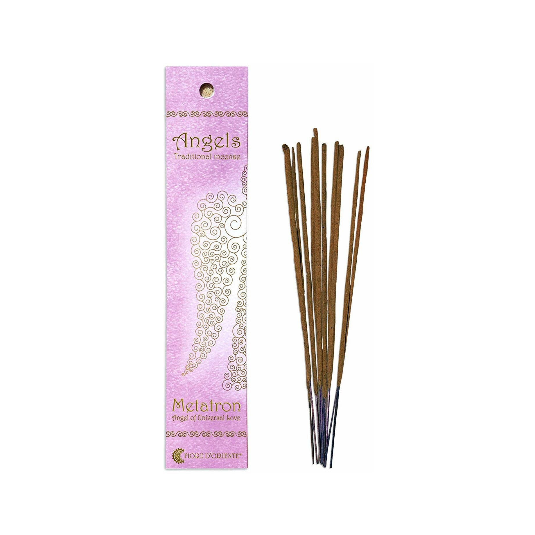 Flor Oriental Metraton Angel Incienso 10 Piezas-2