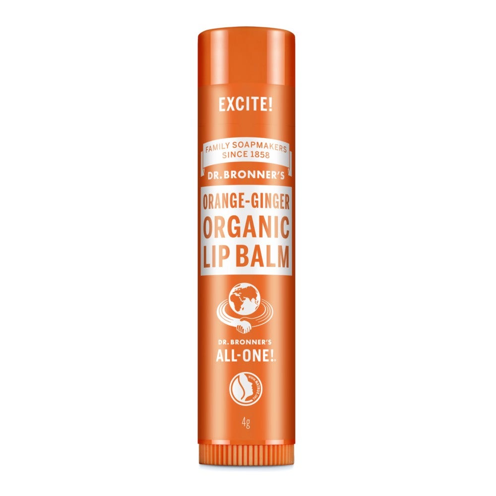 Bálsamo Labial Orgánico de Naranja y Jengibre del Dr. Bronner's 4g-1