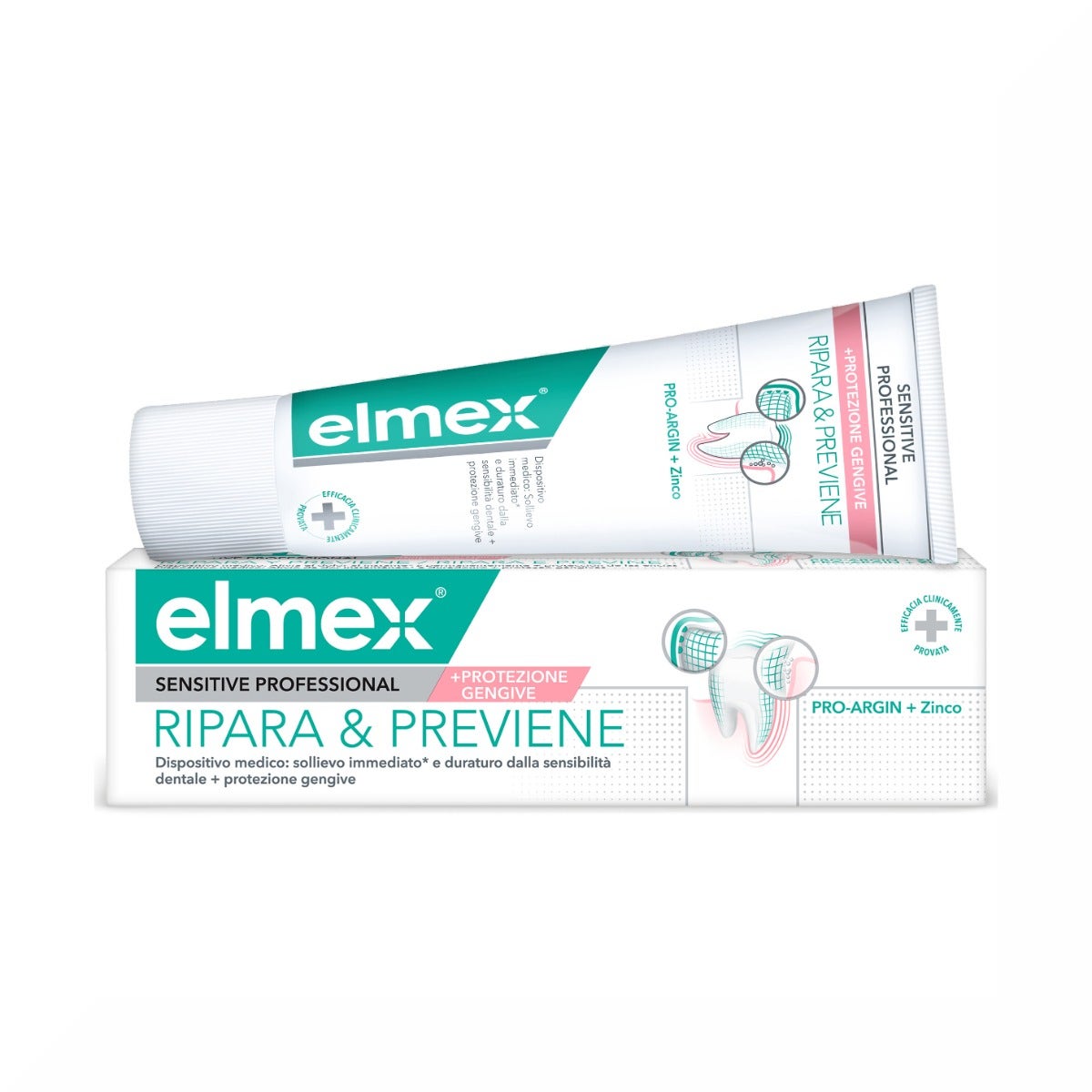 Elmex Sensitive Dentífrico Profesional Repara Y Previene 75ml-5
