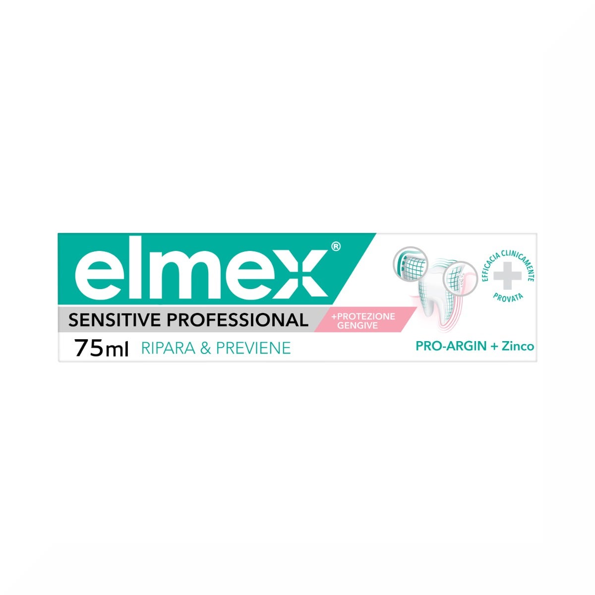 Elmex Sensitive Dentífrico Profesional Repara Y Previene 75ml-6