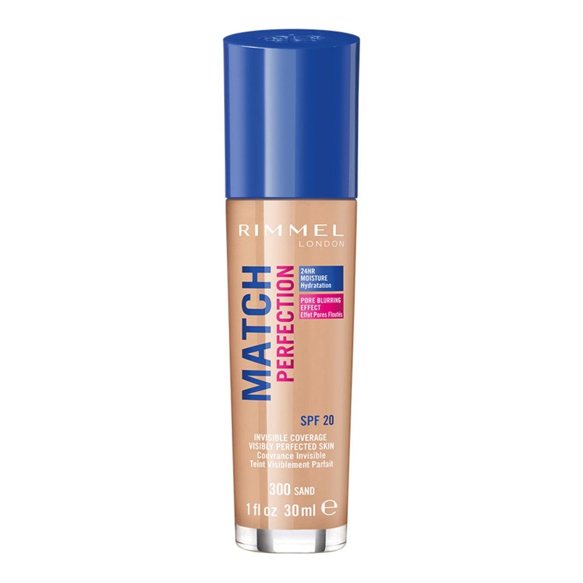 Rimmel Base de Maquillaje Match Perfection 300 Arena 30ml-1