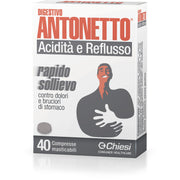 Antonetto Digestivo Acidez y Reflujo 40 Comprimidos-4