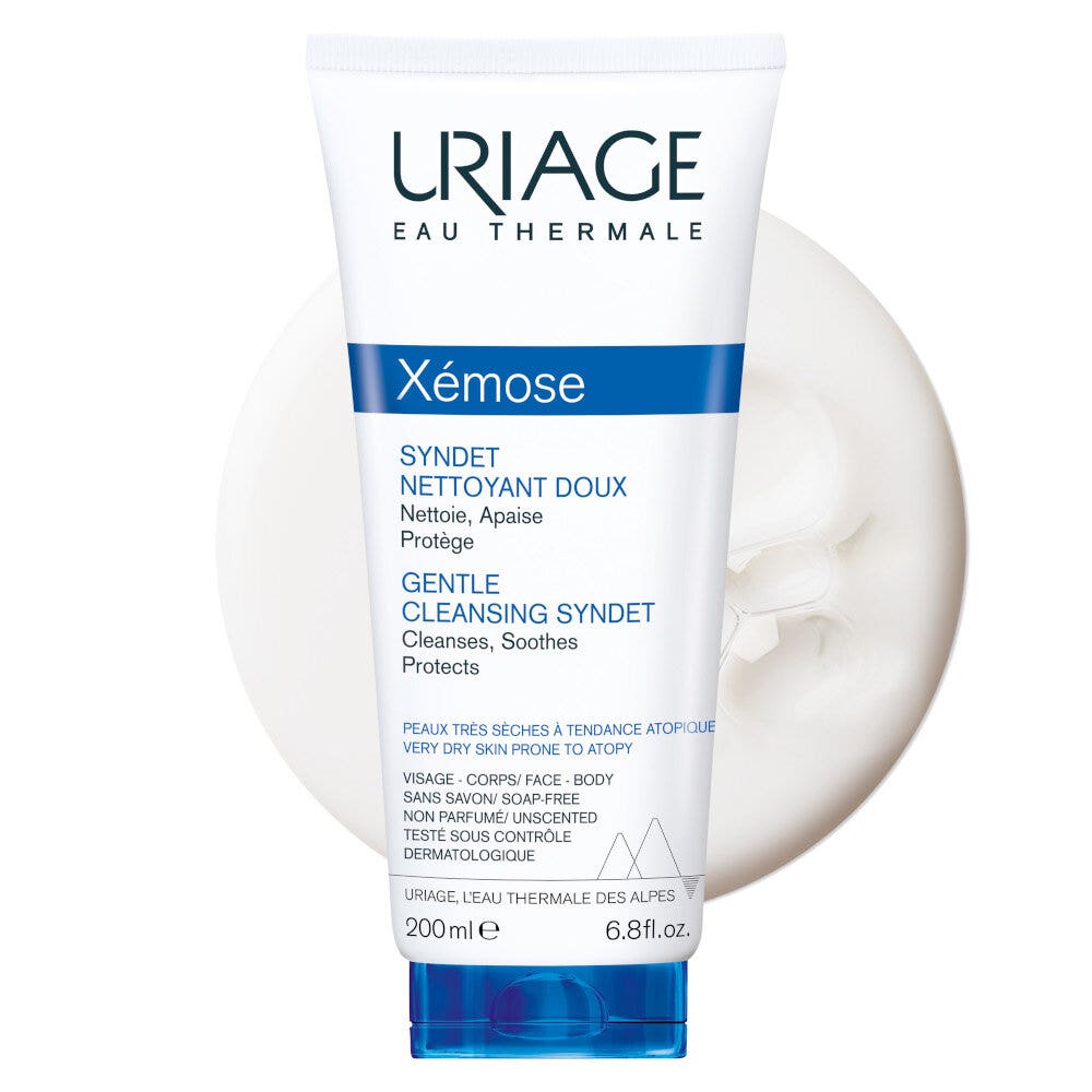 Uriage Xemose Syndet Limpiador Suave 200ml-6