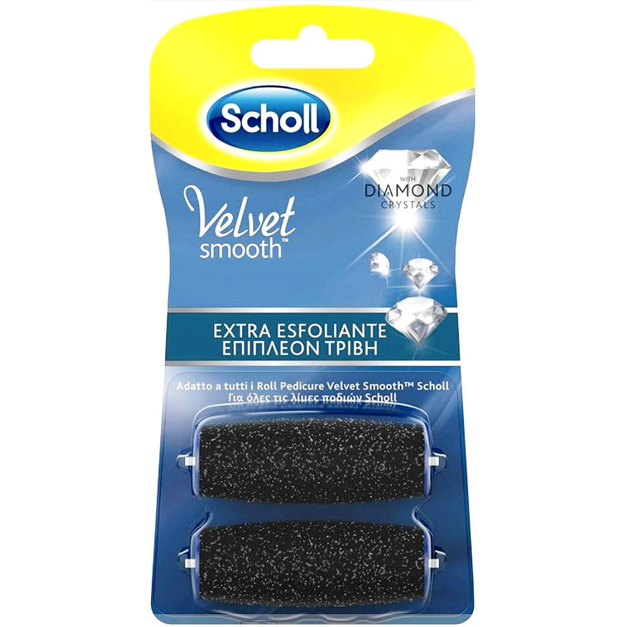 Scholl Velvet Smooth Extra Exfoliante Recambios 2 Piezas-4