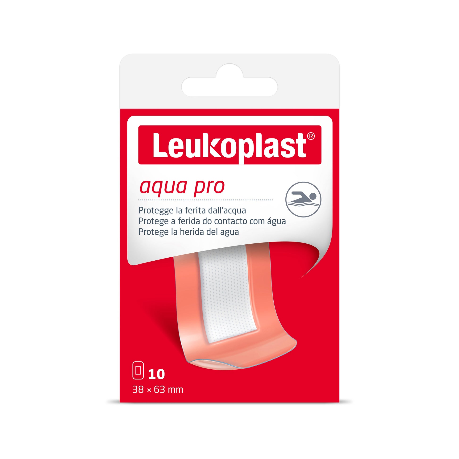 Leukoplast Aquapro 63x38mm 10 Piezas-2