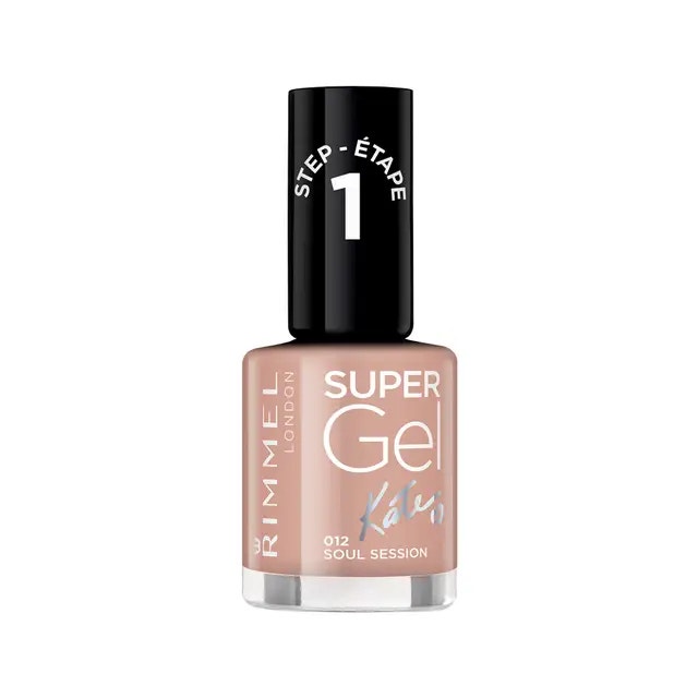 Rimmel Super Gel Esmalte De Uñas Color 012 Soul Session 12ml-1