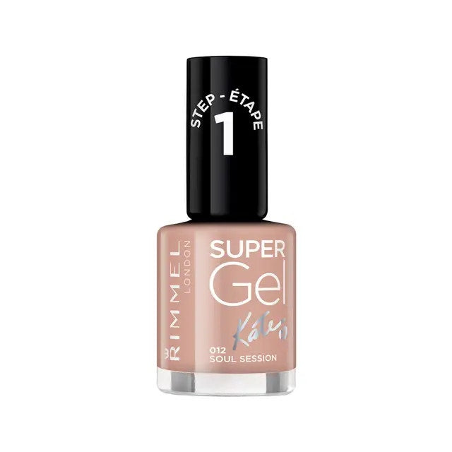 Rimmel Super Gel Esmalte De Uñas Color 012 Soul Session 12ml-1