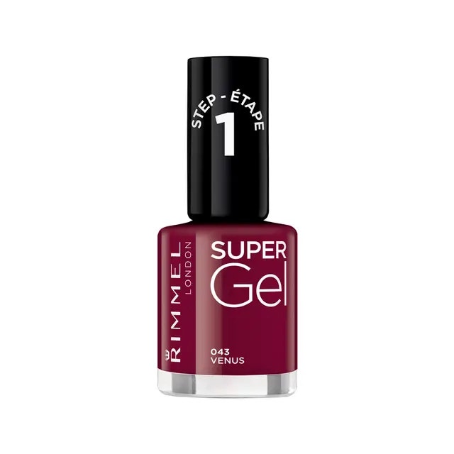 Rimmel Super Gel Esmalte De Uñas Color 043 Venus 12ml-1