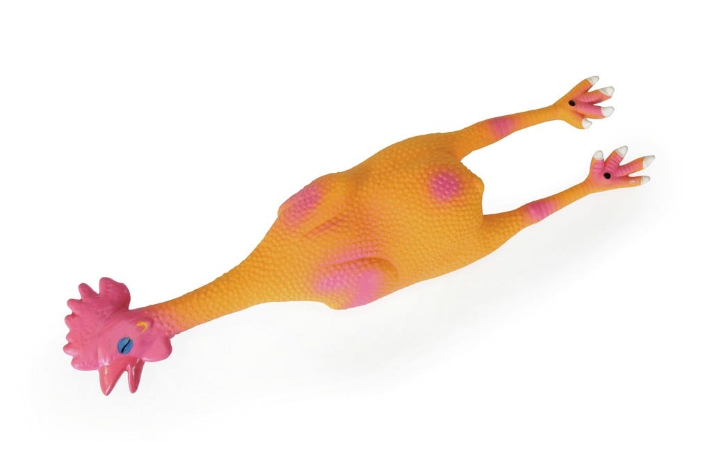Camon Látex Pollo Juego Para Perros 52cm-2