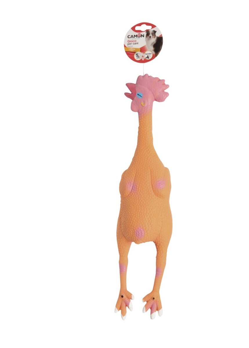 Camon Látex Pollo Juego Para Perros 52cm-1