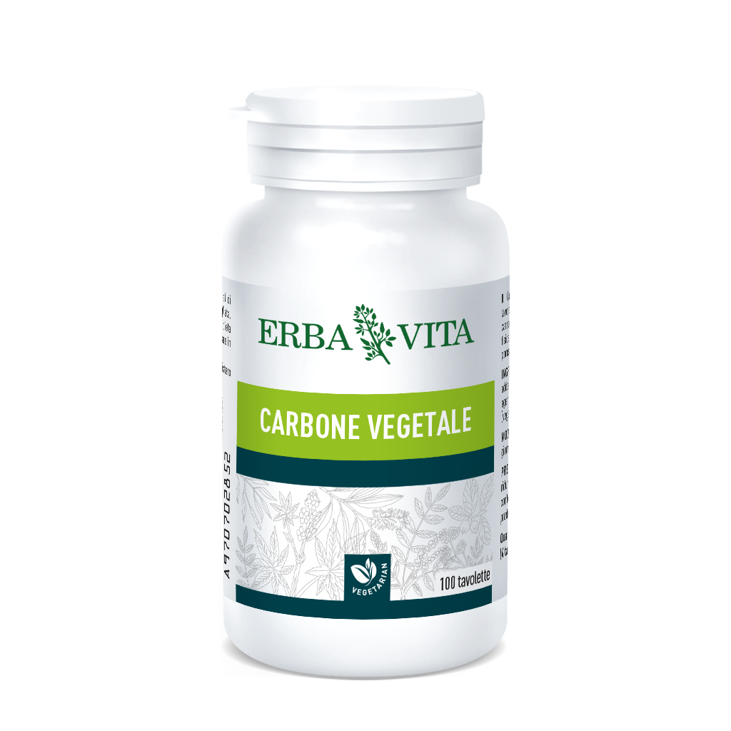 Erba Vita Carbón Vegetal 100 Comprimidos-3