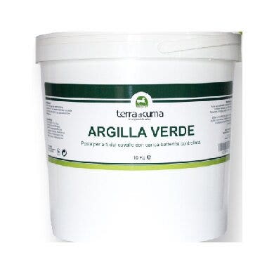 Pasta Arcilla Verde Antifatiga / Refrigerante Para Caballos Cubo 10kg-2