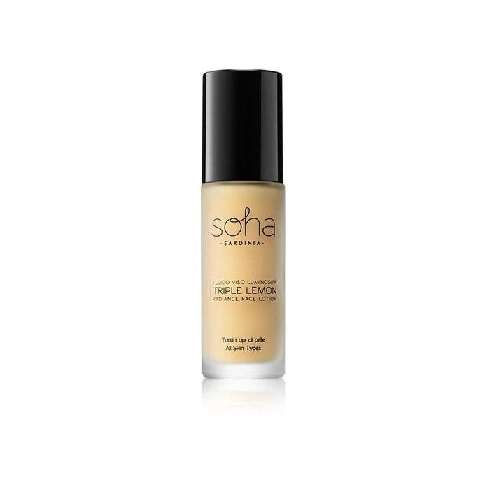 Soha Sardinia Triple Limón Fluido Facial Brillo todo tipo de pieles 30ml-1