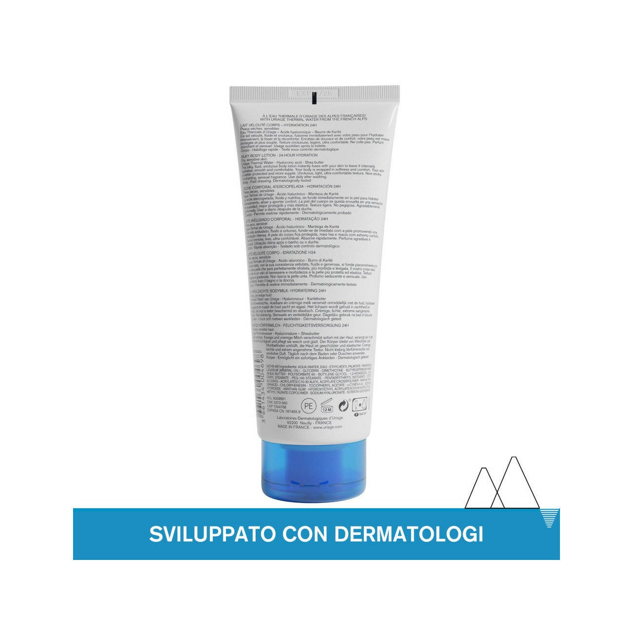 Uriage Leche Corporal Aterciopelada 200ml-6