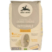 Alce Nero Harina de Trigo Integral Ecológica Molida a la Piedra 1000g-2