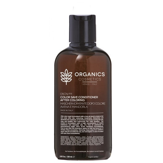Organics Cosmetics After Color Mascarilla Capilar Avena Almendra 250ml-2