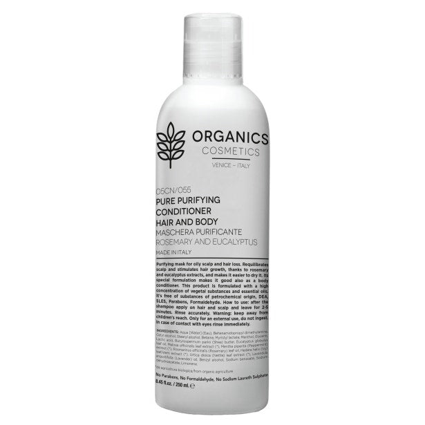 Organics Cosmetics Mascarilla Purificante Cabello / Cuerpo 250ml-2
